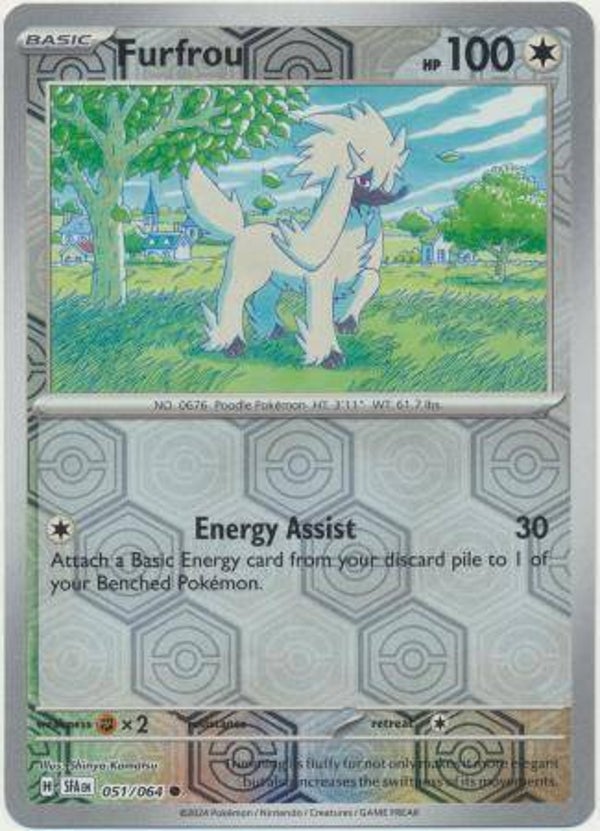SFA 051/064 Furfrou Reverse