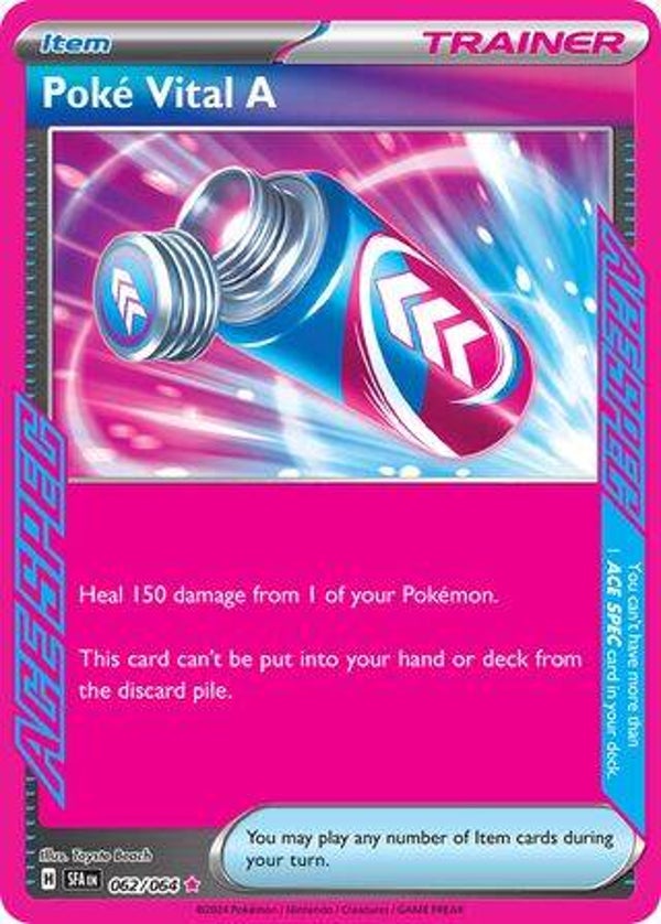 SFA 062/064 Poké Vital A ACE