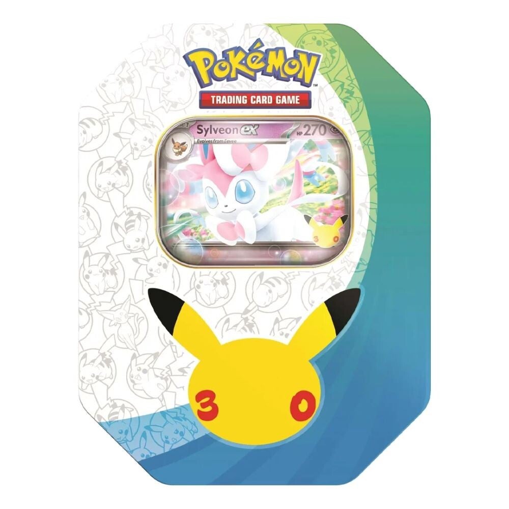 Pokémon 30th Celebration EX Tin