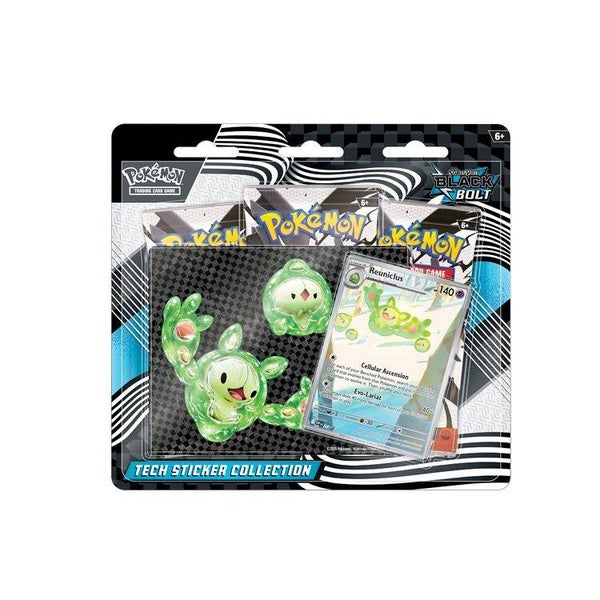 Pokémon Black Bolt Tech Sticker Collection