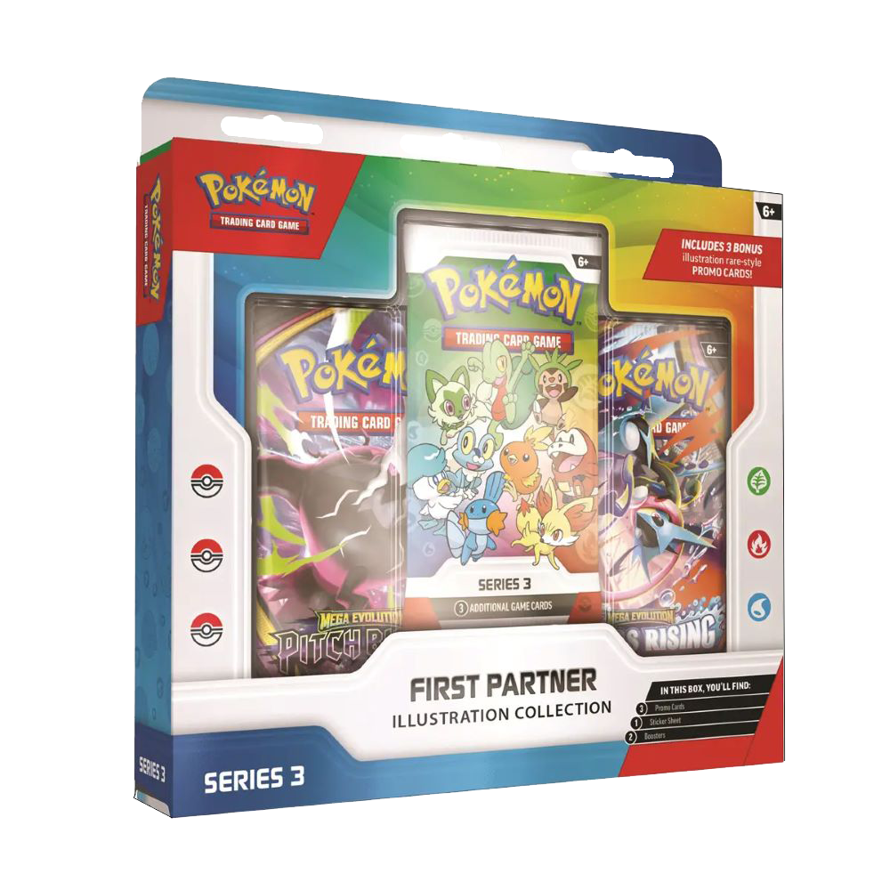 Pokémon First Partner Illustration Collection Engels Series 3