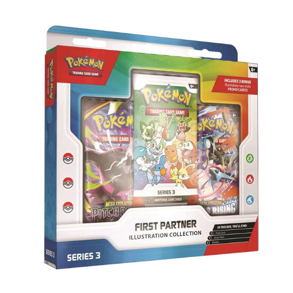 Pokémon First Partner Illustration Collection Engels Series 3