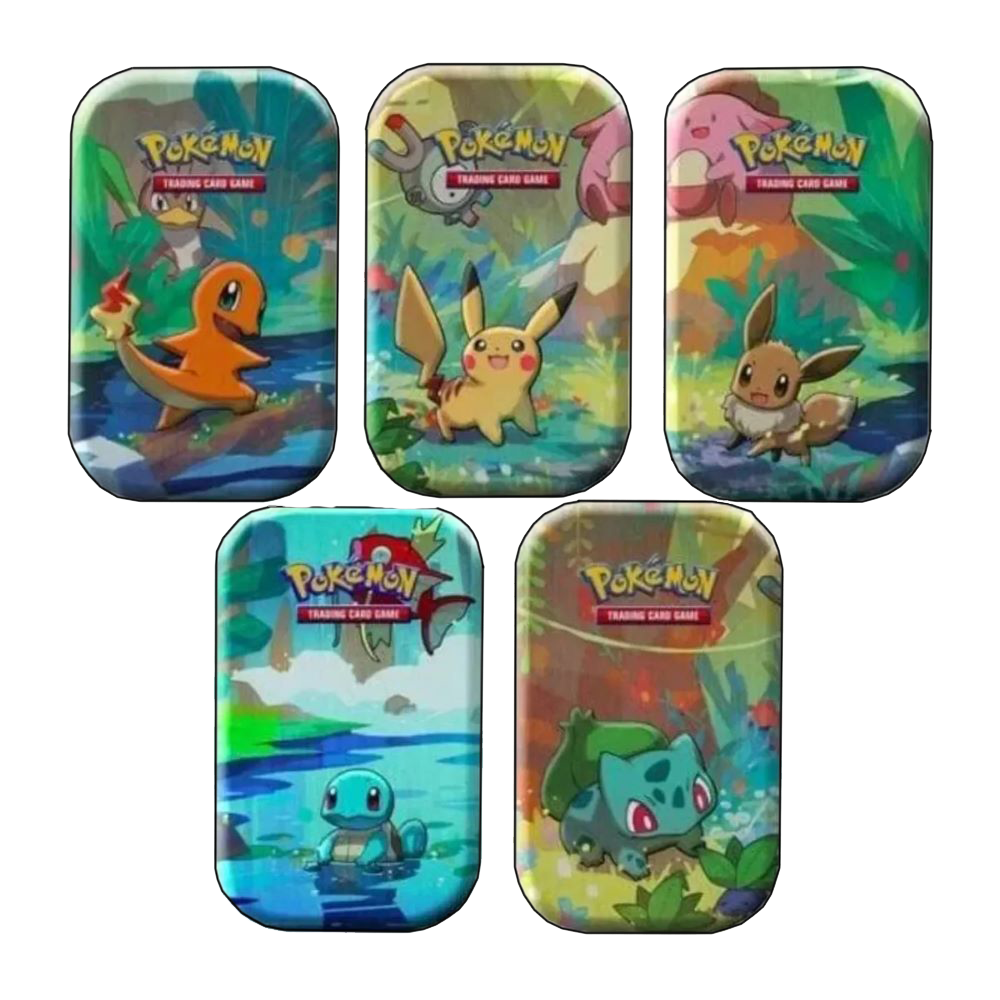 Pokémon Kanto Friends Mini Tin