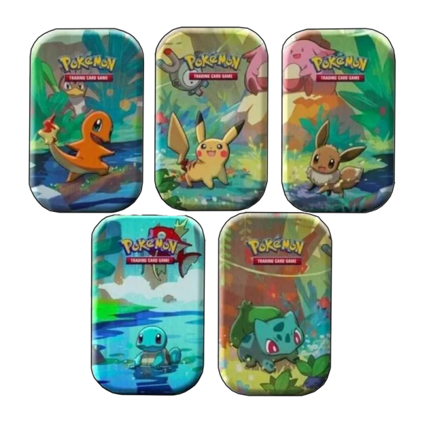 Pokémon Kanto Friends Mini Tin
