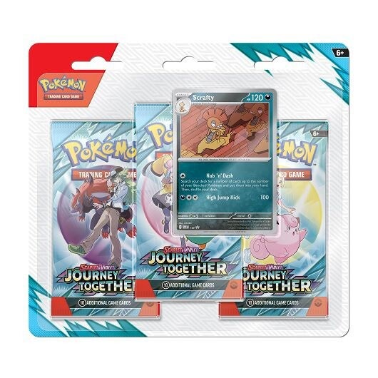 Pokémon Journey Together   3-Pack Booster Blister