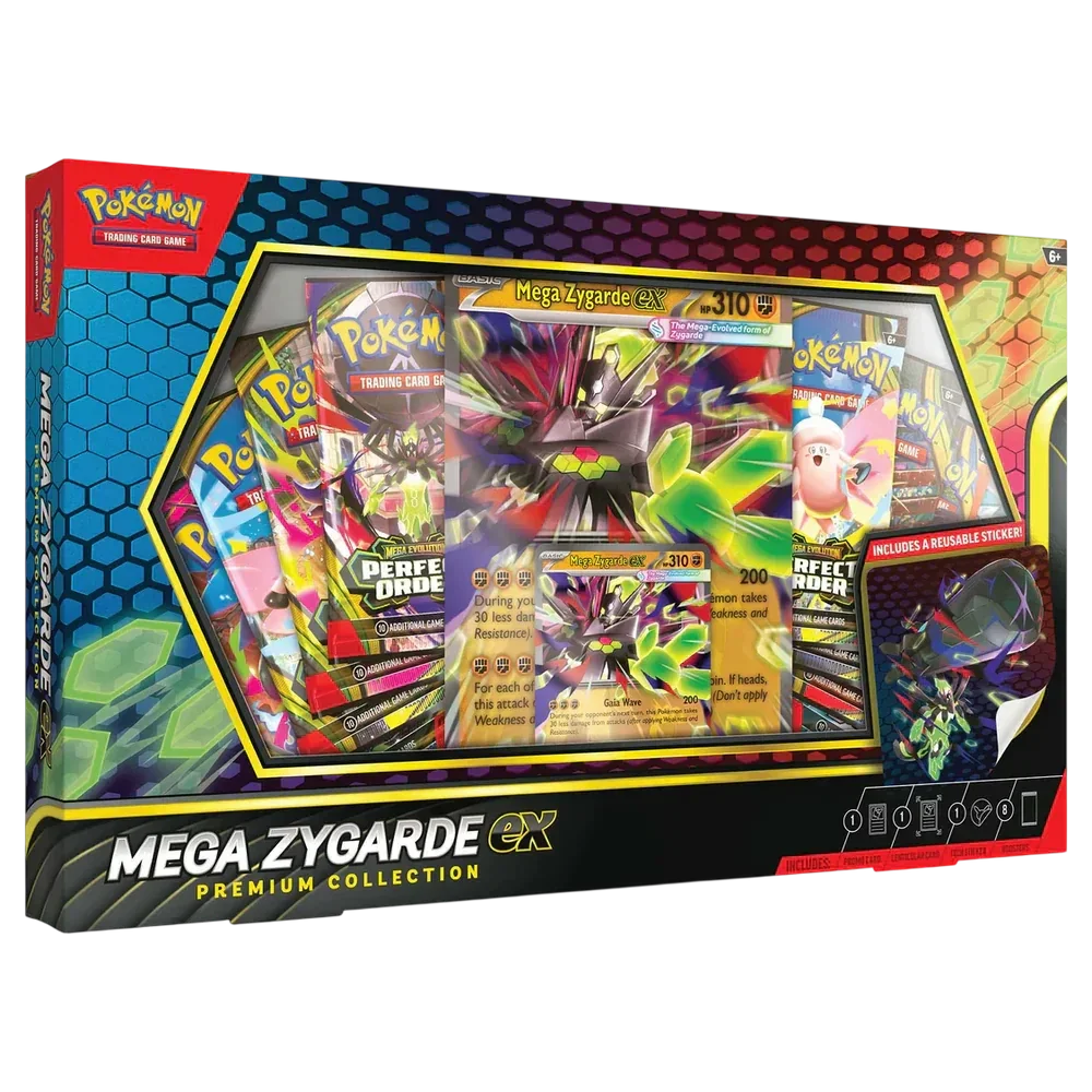 Pokémon Mega Zygarde EX Premium Collection EX Box