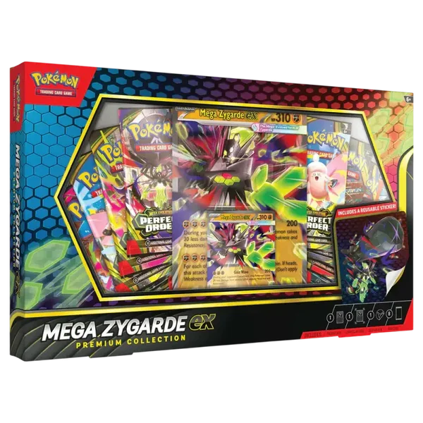Pokémon Mega Zygarde EX Premium Collection EX Box