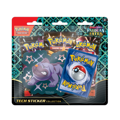 Pokémon Paldean Fates Tech Sticker Collection