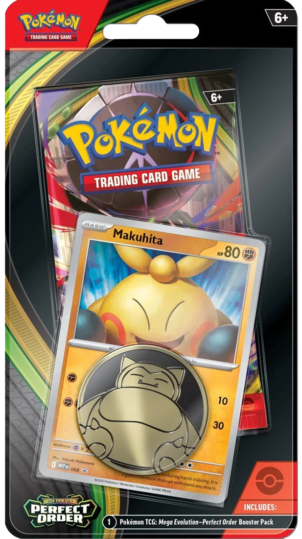 Pokémon Perfect Order Checklane Blister Makuhita