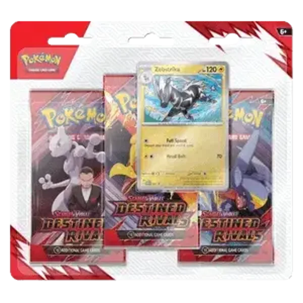 Pokémon Destined Rivals 3-Pack Booster Blister