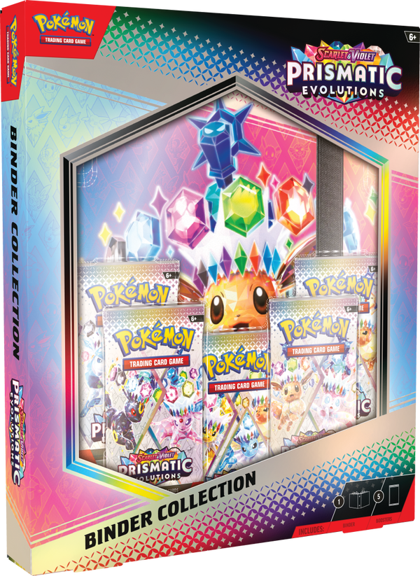 Pokémon Prismatic Evolutions Binder Collection