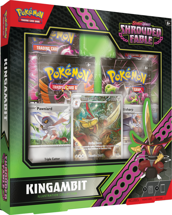 Pokémon Shrouded Fable Kingambit Illustration Collection Box