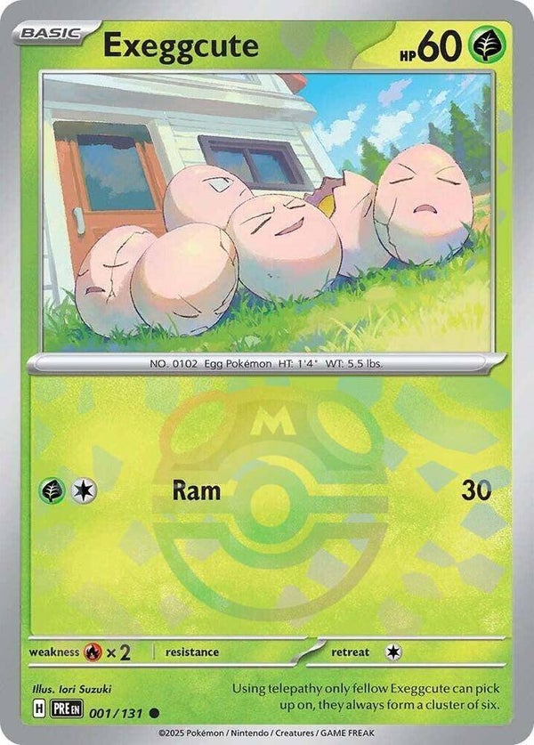 PRE 001/131 Exeggcute Masterball