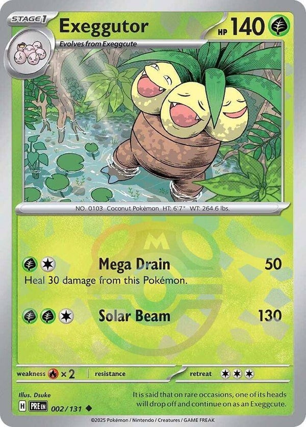 PRE 002/131 Exeggutor Masterball