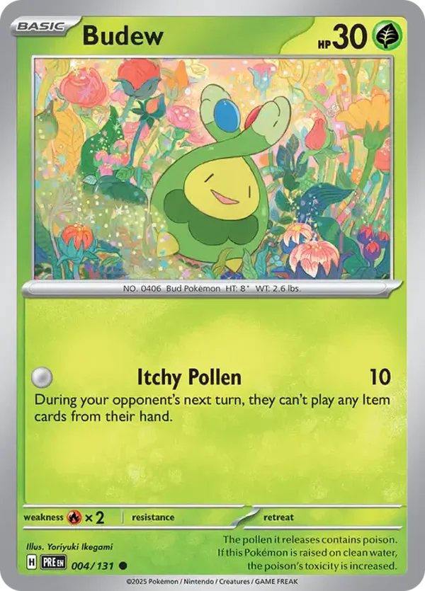 PRE 004/131 Budew