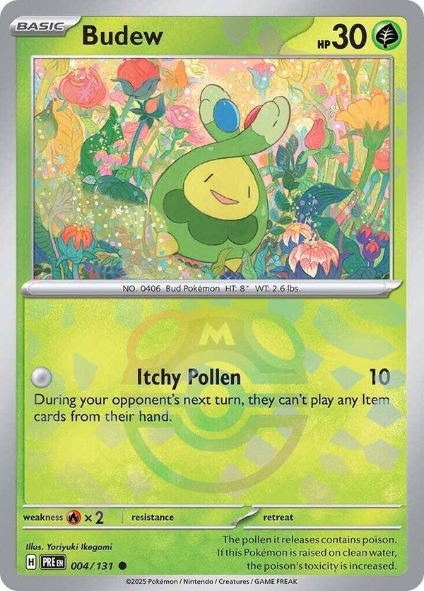 PRE 004/131 Budew Masterball