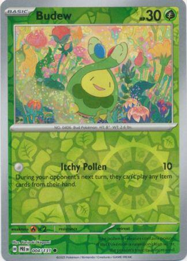 PRE 004/131 Budew Reverse