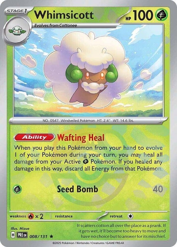 PRE 008/131 Whimsicott Masterball