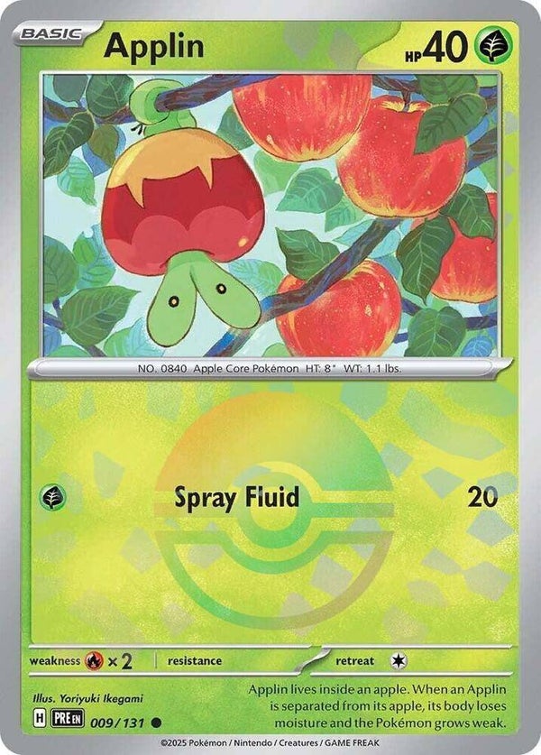 PRE 009/131 Applin Pokeball