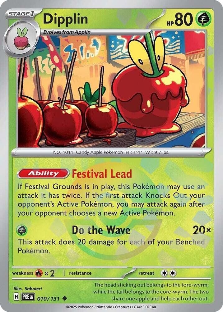 PRE 010/131 Dipplin Pokeball