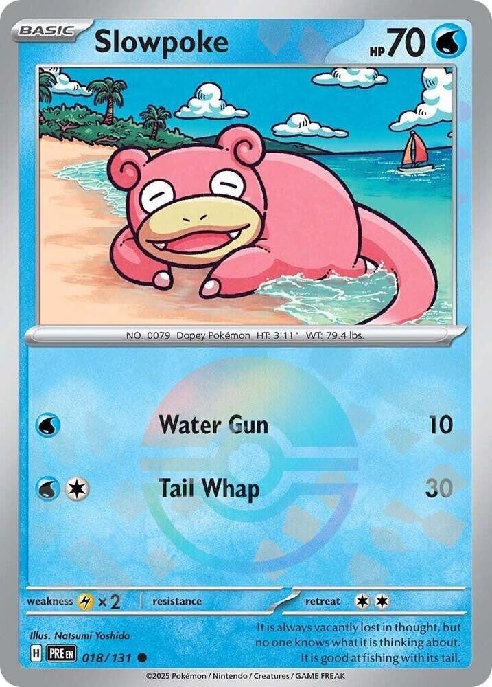PRE 018/131 Slowpoke Pokeball