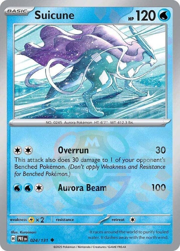 PRE 024/131 Suicune Masterball