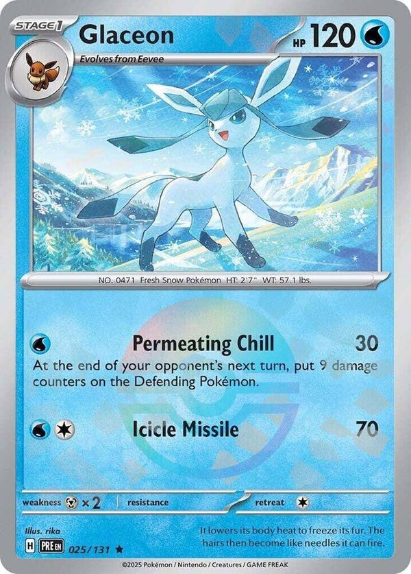 PRE 025/131 Glaceon Pokeball