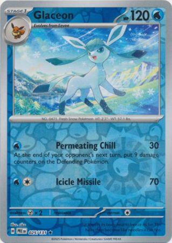 PRE 025/131 Glaceon Reverse