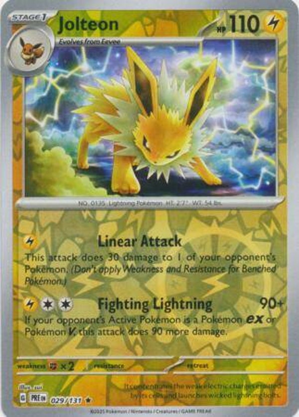PRE 029/131 Jolteon Reverse