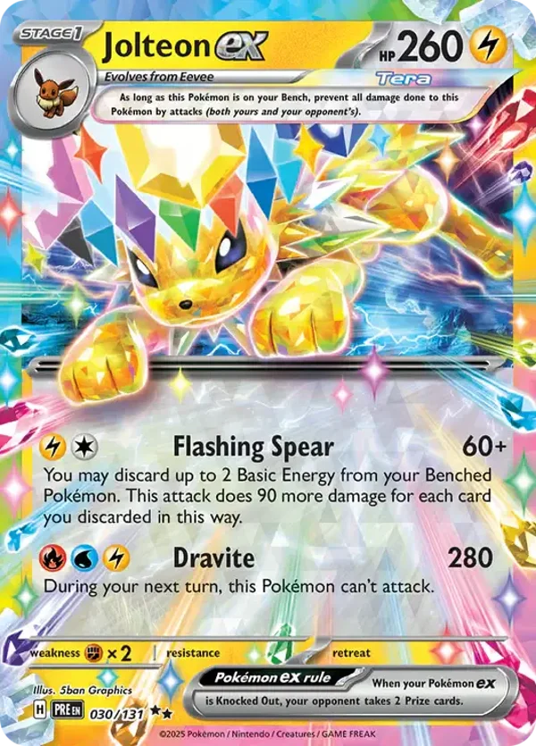 PRE 030/131 Jolteon EX