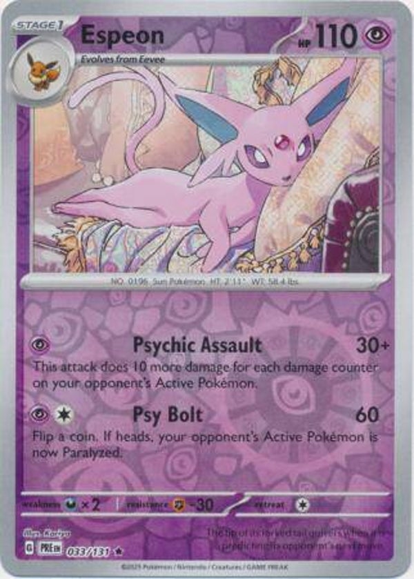 PRE 033/131 Espeon Reverse