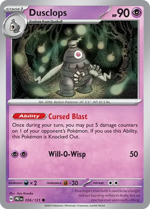 PRE 036/131 Dusclops