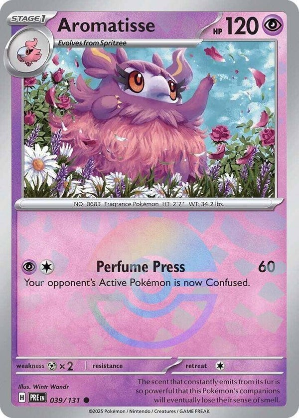 PRE 039/131 Aromatisse Pokeball