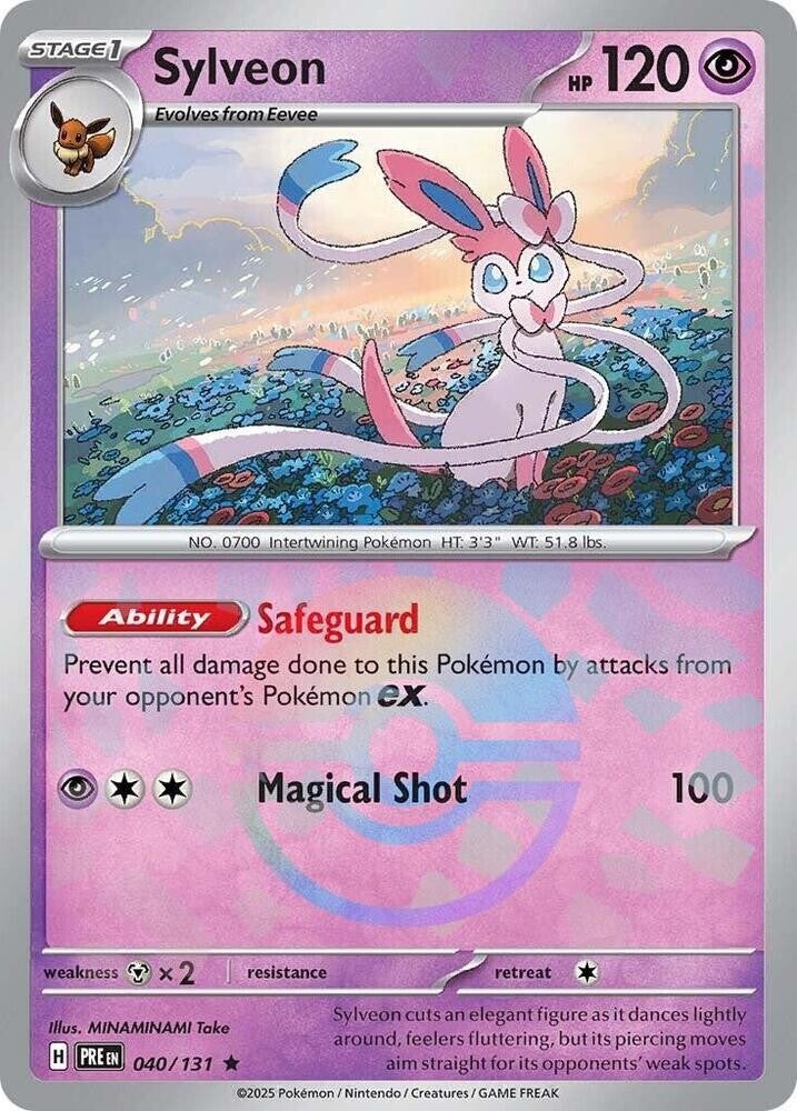 PRE 040/131 Sylveon Pokeball