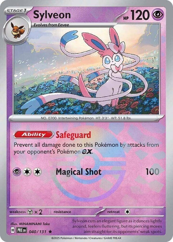 PRE 040/131 Sylveon Pokeball