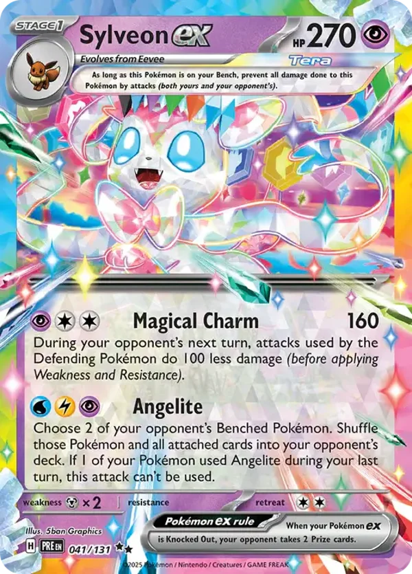 PRE 041/131 Sylveon EX