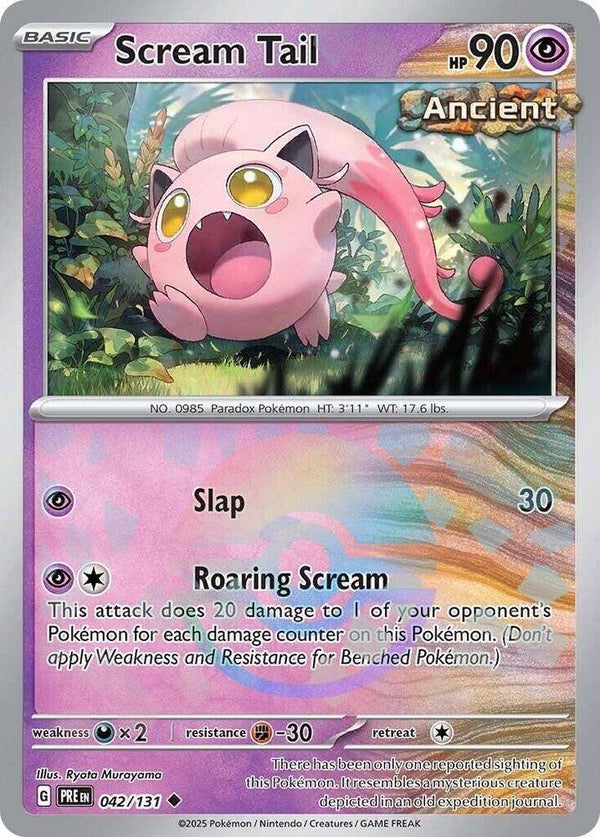 PRE 042/131 Scream Tail Pokeball