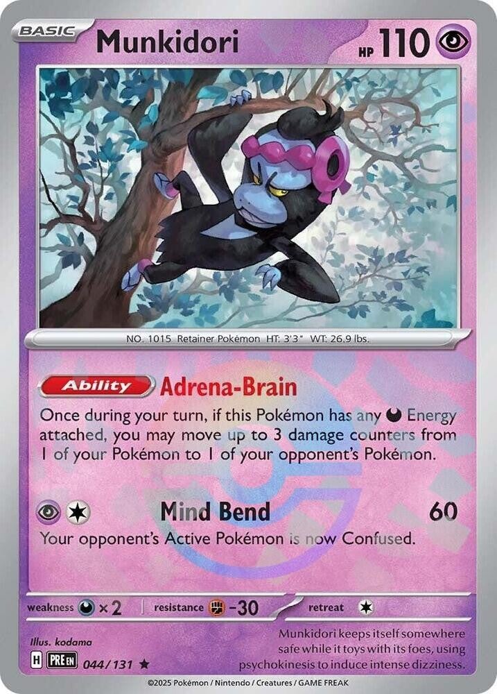 PRE 044/131 Munkidori Pokeball