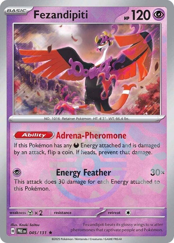 PRE 045/131 Fezandipiti Masterball
