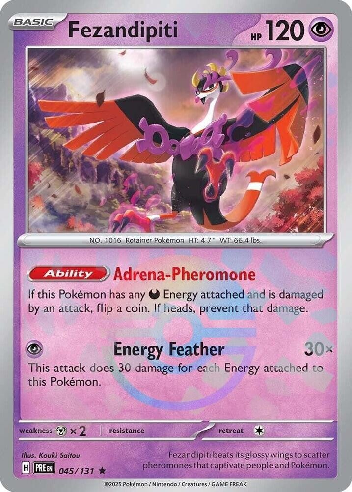 PRE 045/131 Fezandipiti Pokeball