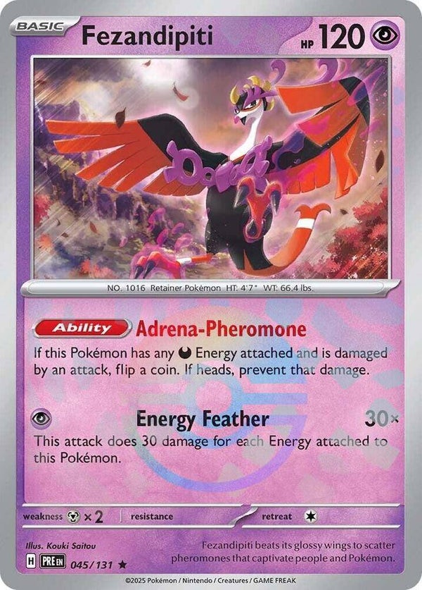 PRE 045/131 Fezandipiti Pokeball