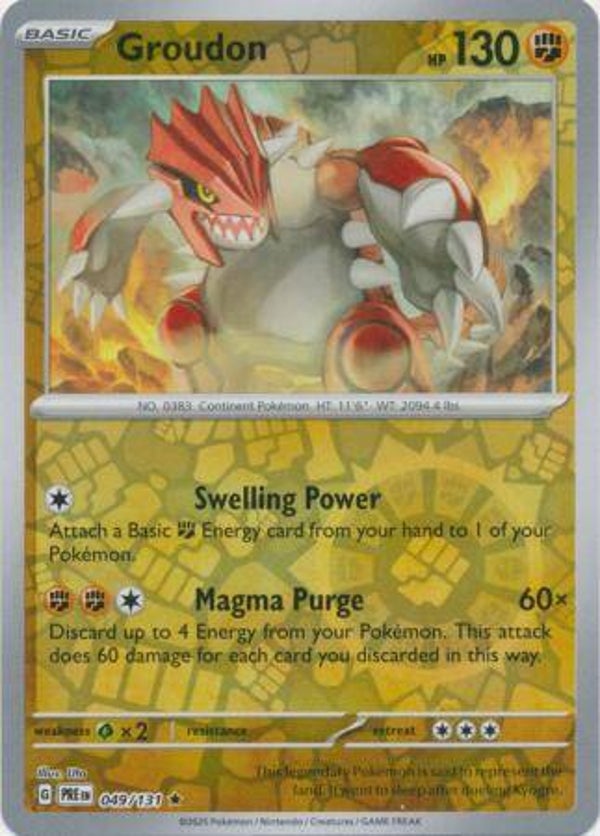 PRE 049/131 Groudon Reverse