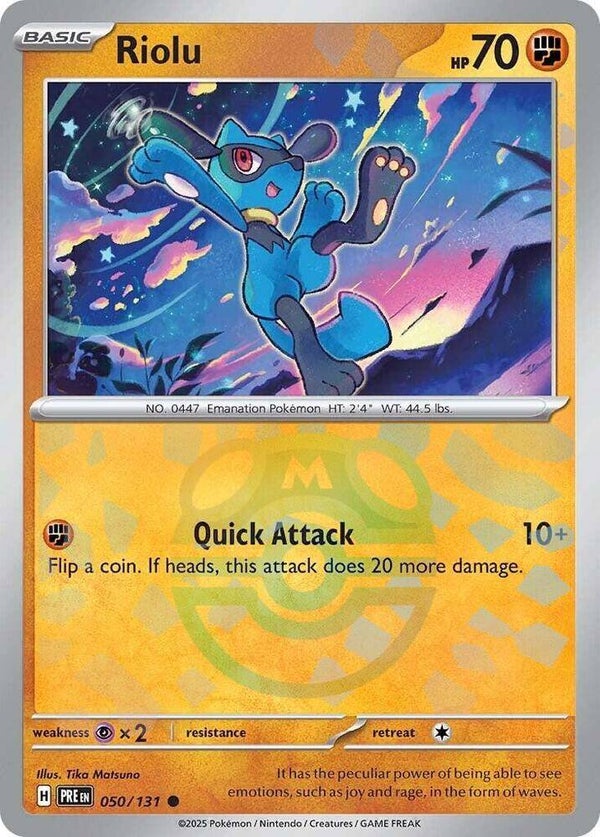 PRE 050/131 Riolu Masterball