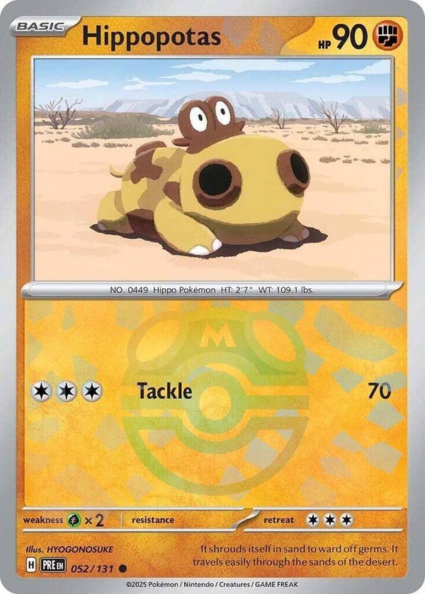 PRE 052/131 Hippopotas Masterball