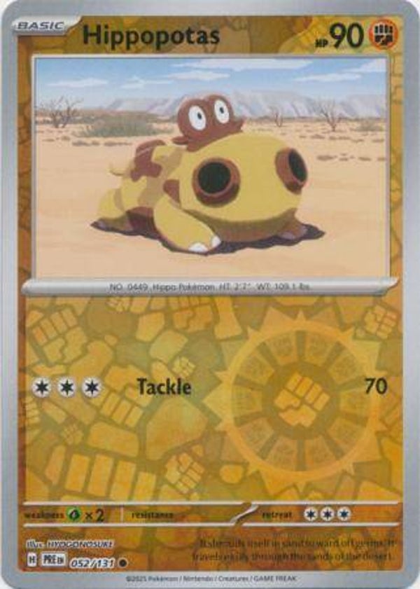 PRE 052/131 Hippopotas Reverse