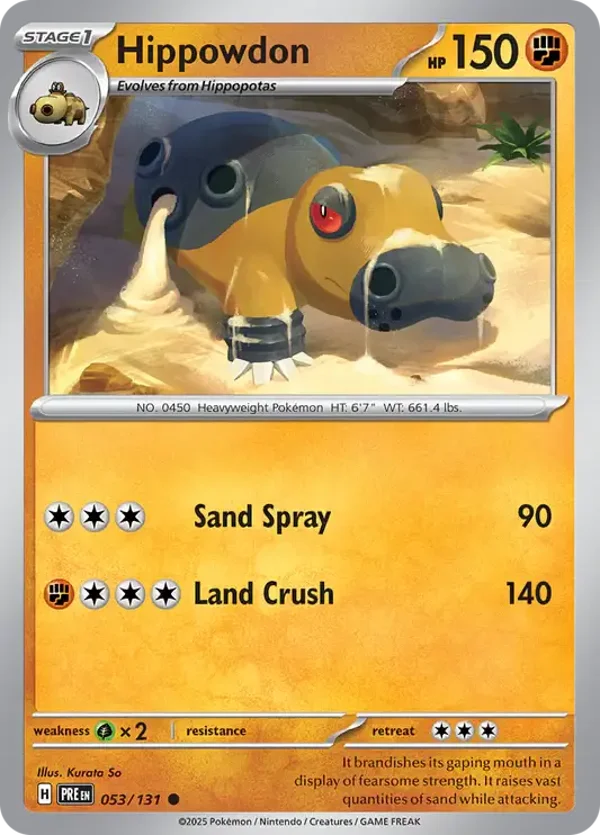 PRE 053/131 Hippowdon