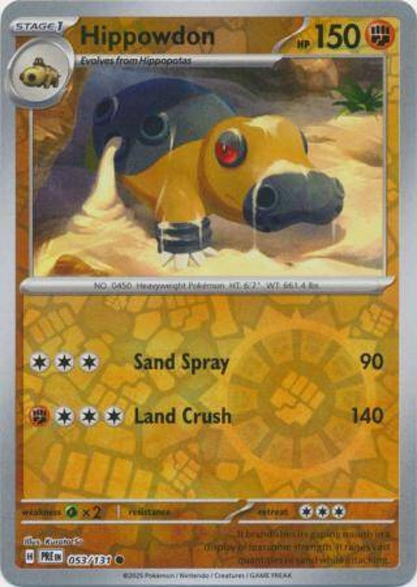 PRE 053/131 Hippowdon Reverse