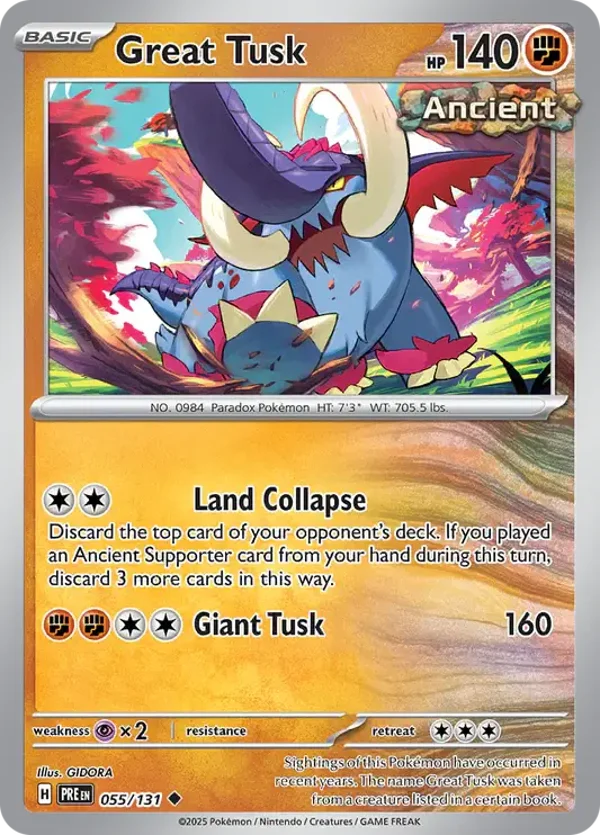 PRE 055/131 Great Tusk