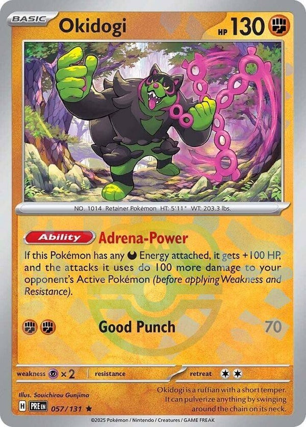 PRE 057/131 Okidogi Masterball