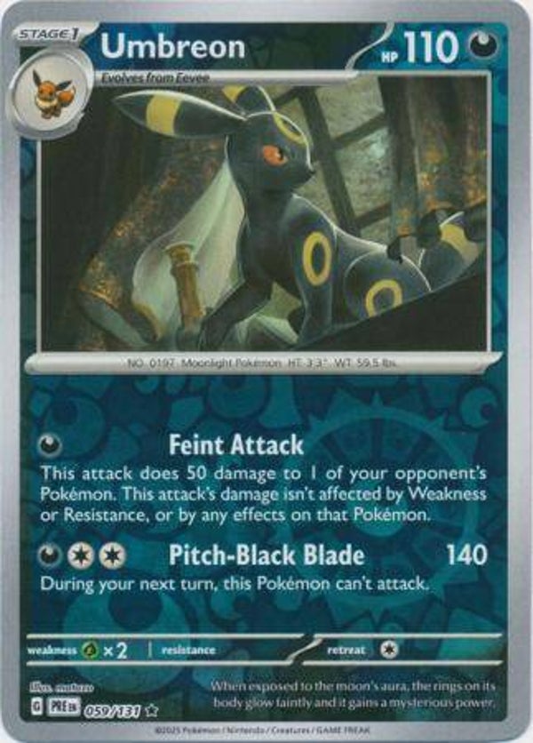 PRE 059/131 Umbreon Reverse